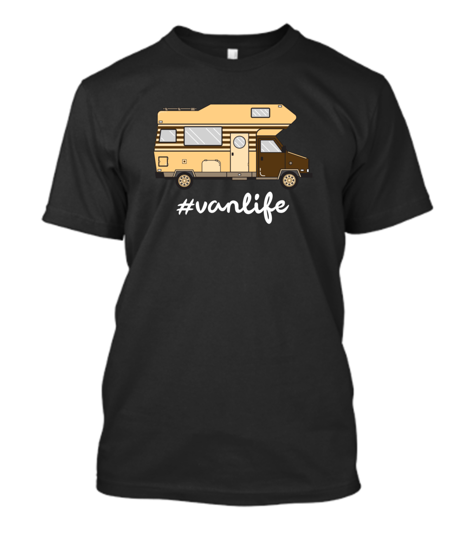 Vanlife Camper Adventure Van Life Travelling Road Trip T-Shirt