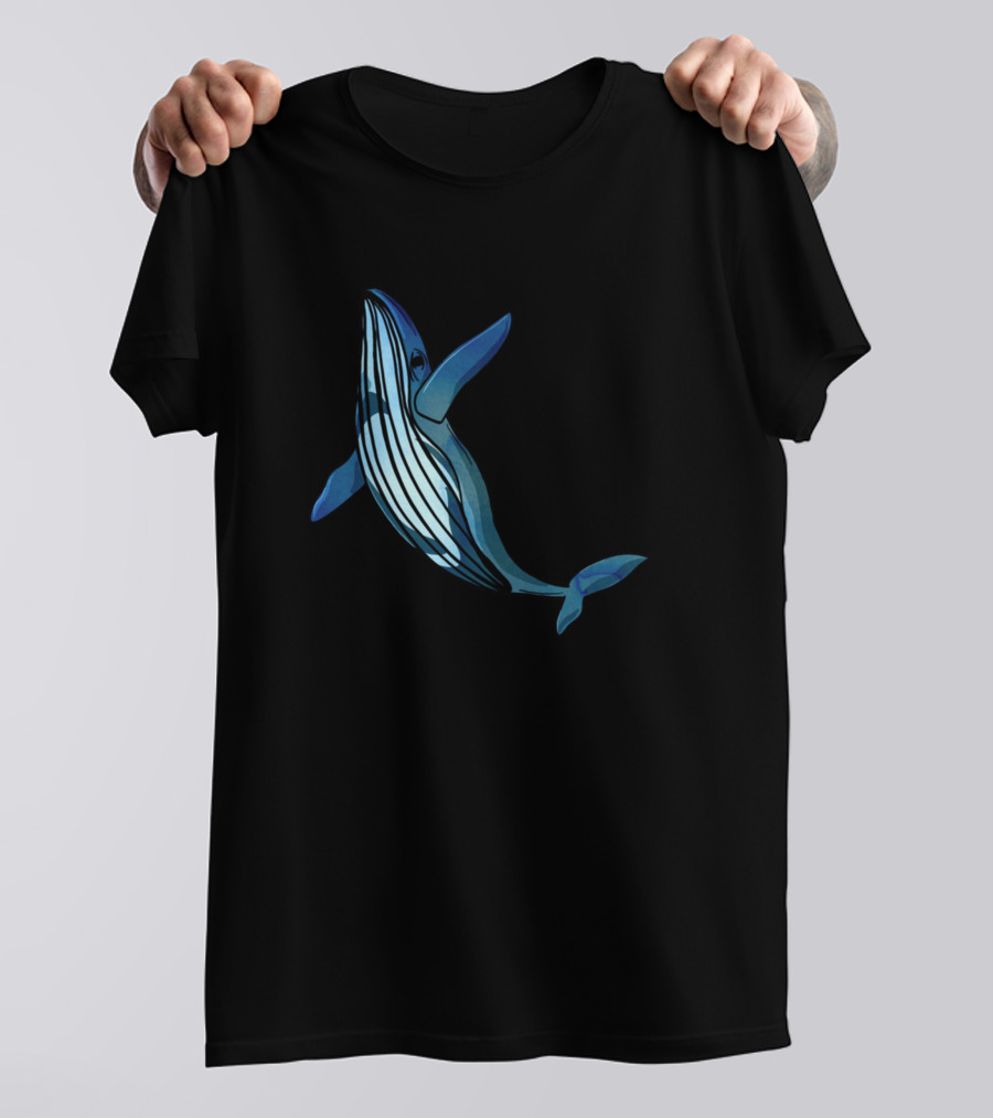 Whales Blue Ocean Majestic Beauty T-Shirt