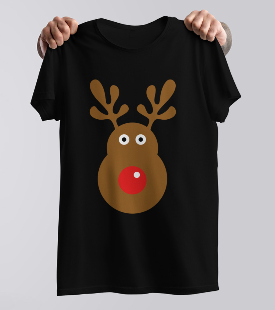Rudolph The Red-Nosed Reindeer Minimalist T-Shirt