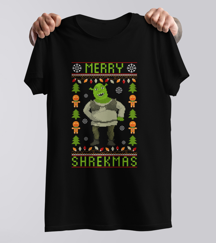 Merry Shrekmas Shrek Christmas T-Shirt