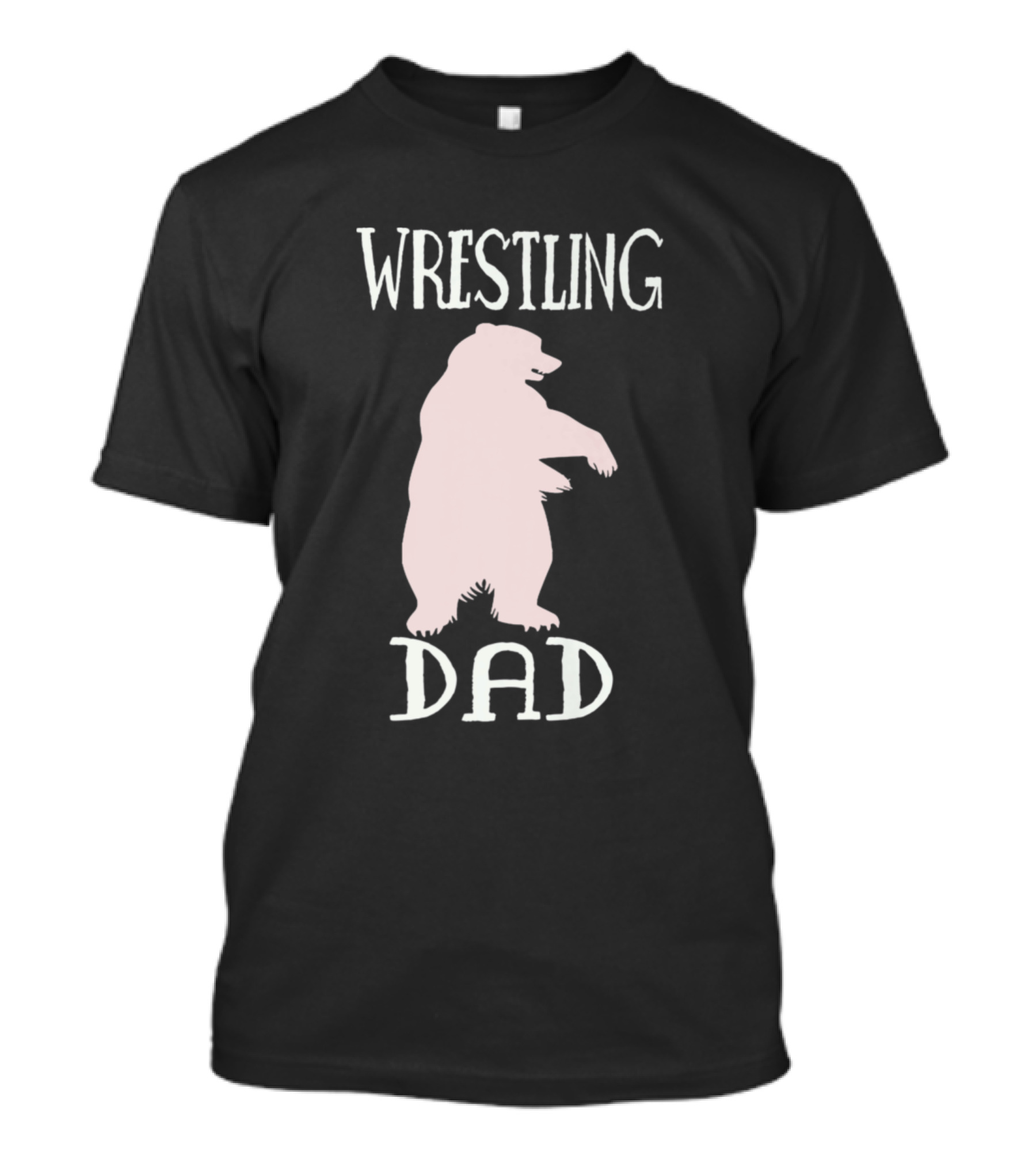 Wrestling Dad Bear T-Shirt