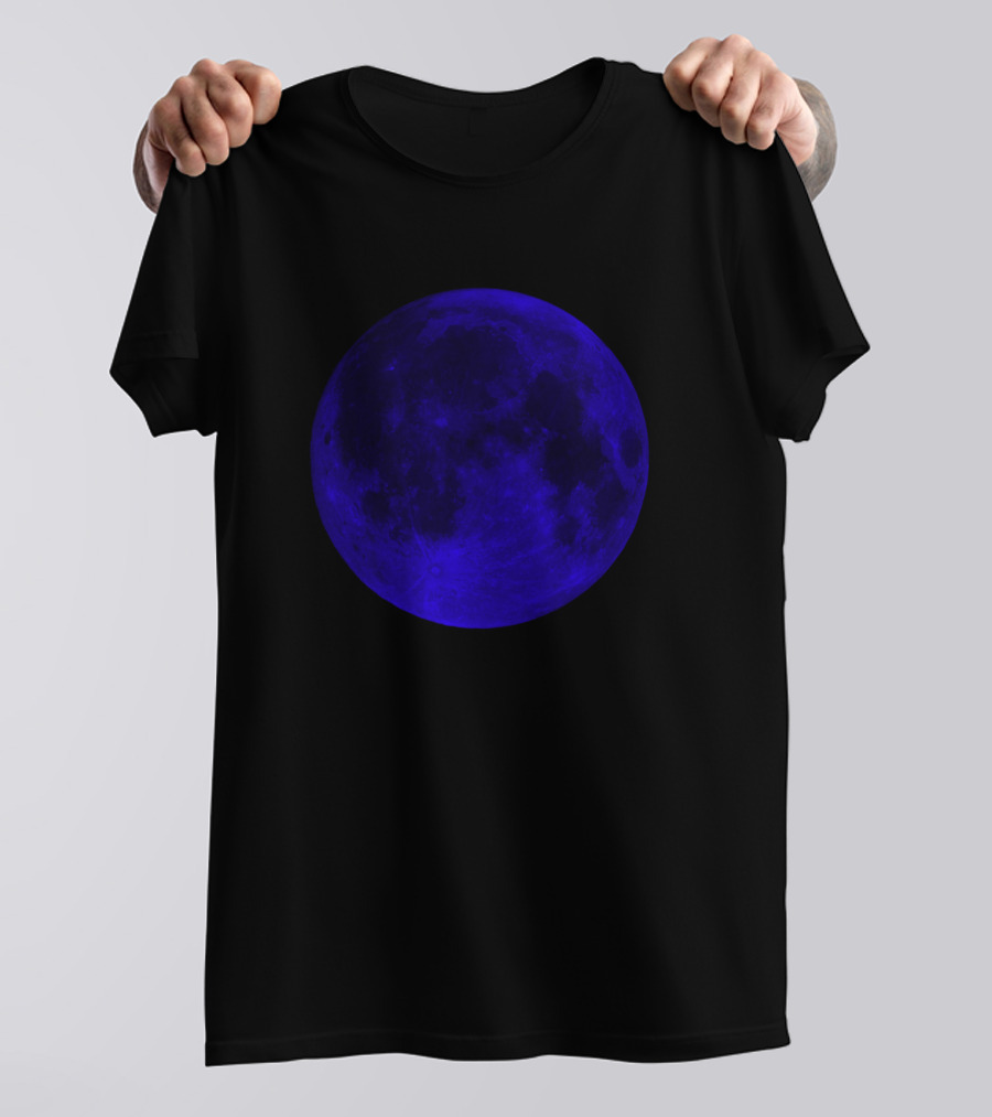 Blue Moon Space Love Costume Idea Concept T-Shirt