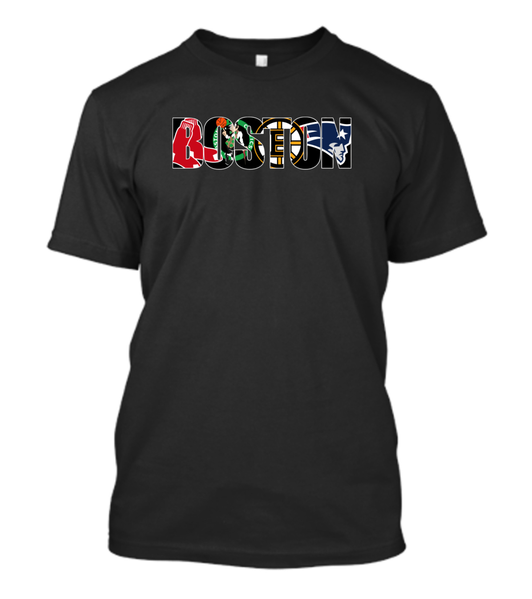 Boston Red Sox Celtics Bruins Patriots Sports T-Shirt