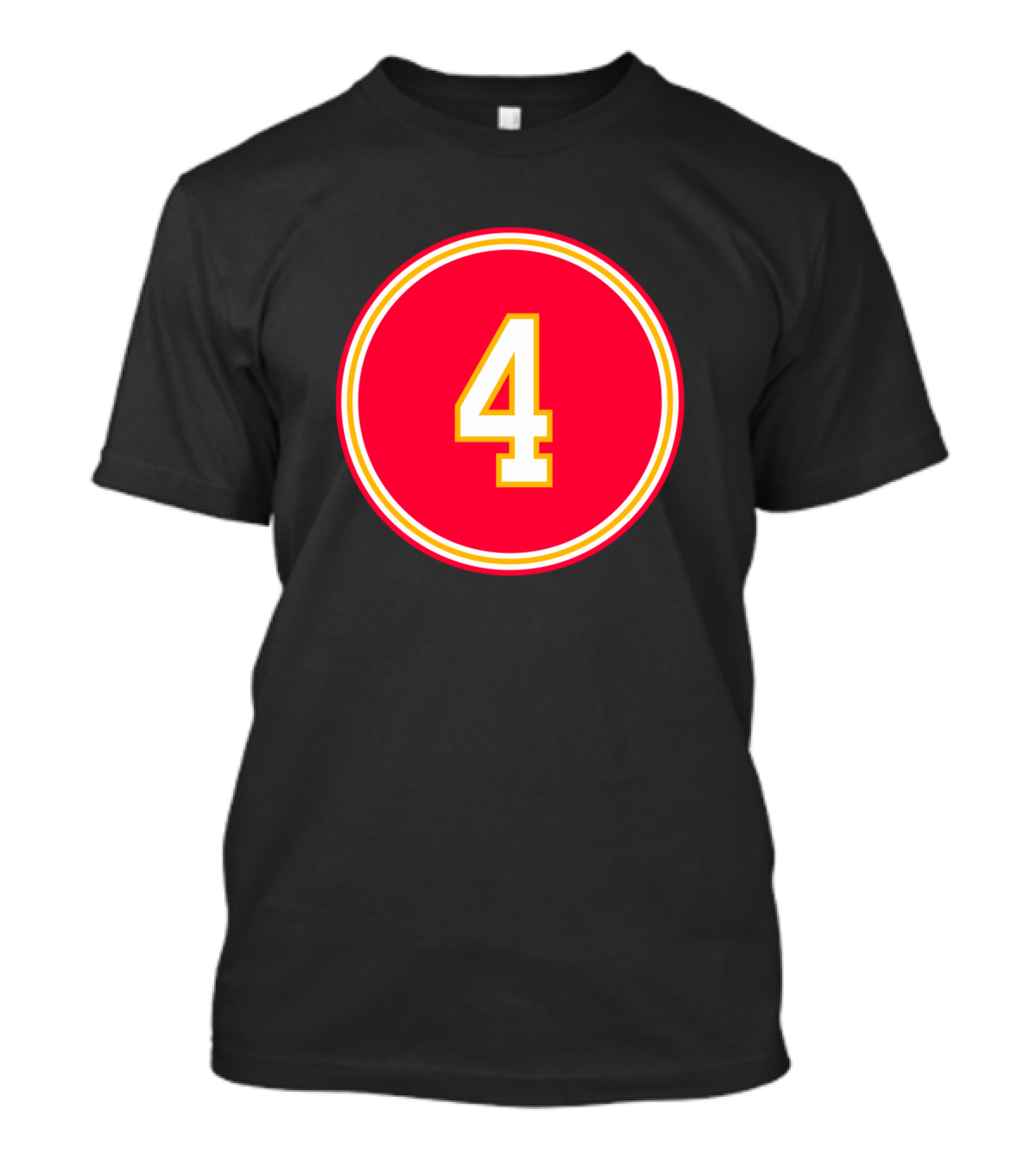 Chad Henne Number 4 Red Circle T-Shirt