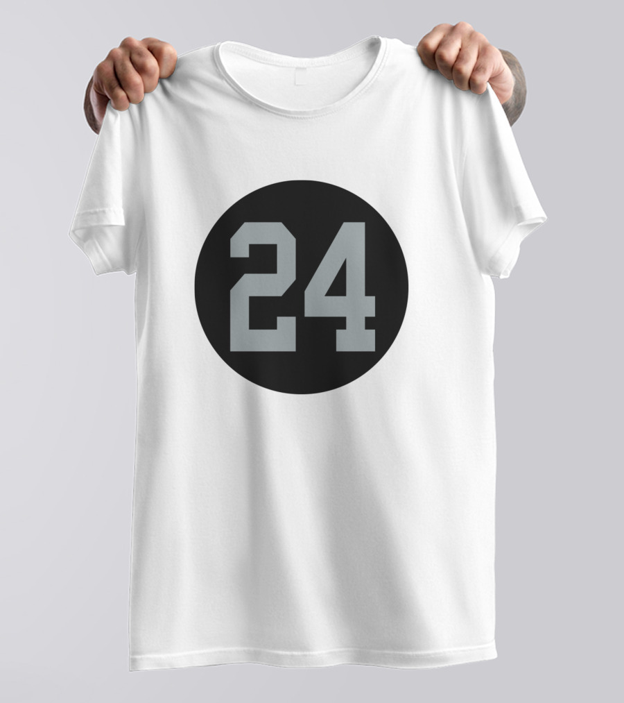 Charles Woodson 24 Jersey Number T-Shirt