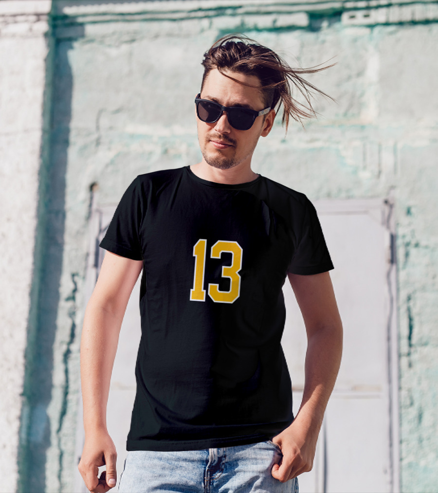 Charlie Coyle Number 13 Boston Colors Hockey T-Shirt