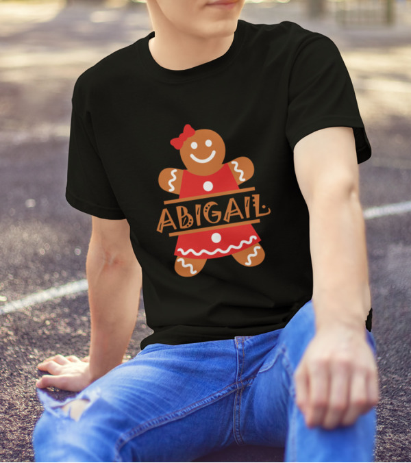 ABIGAIL Christmas Gingerbread T-Shirt