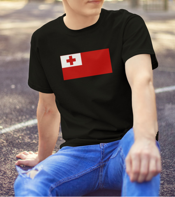 Flag Of Tonga Icon T-Shirt