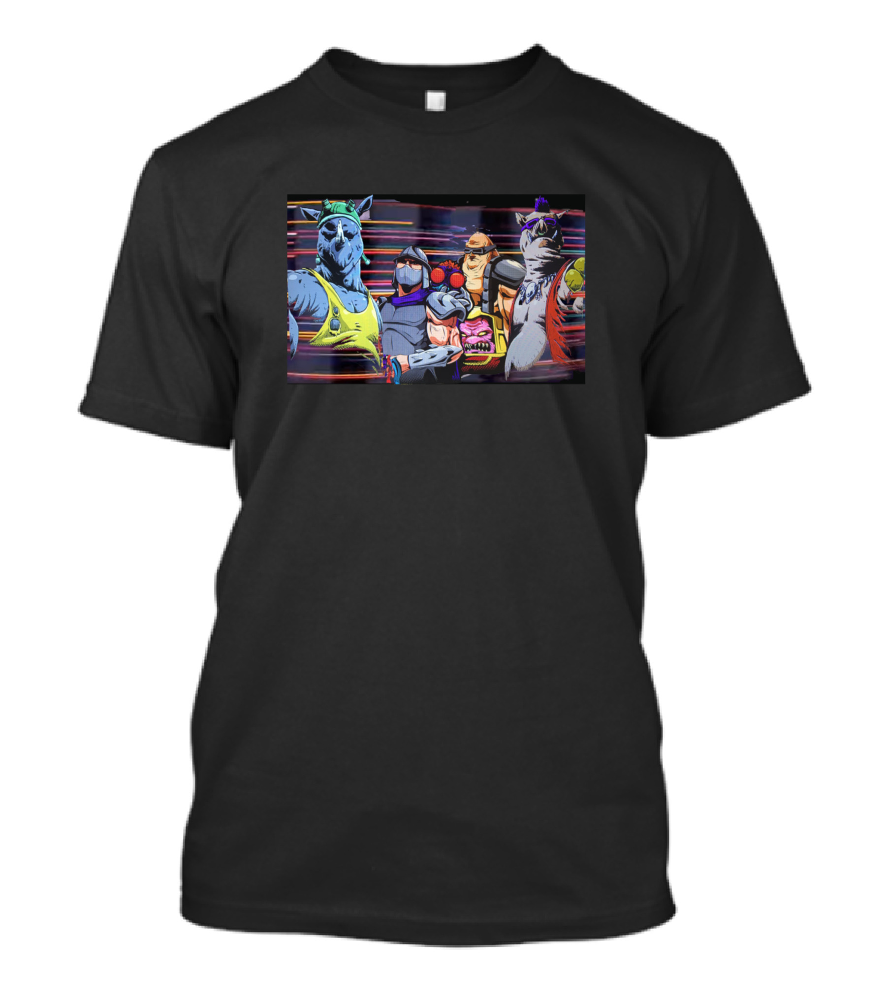 Foot Clan Dimension X Warp Ninja Mutant Warriors T-Shirt