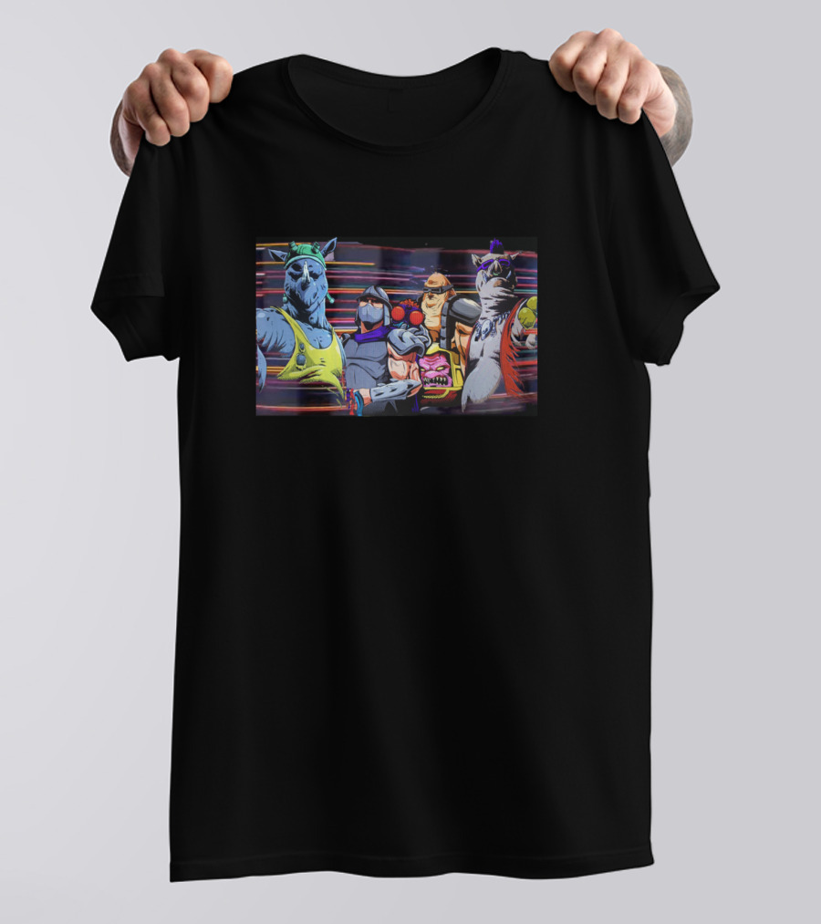 Foot Clan Dimension X Warp Ninja Mutant Warriors T-Shirt