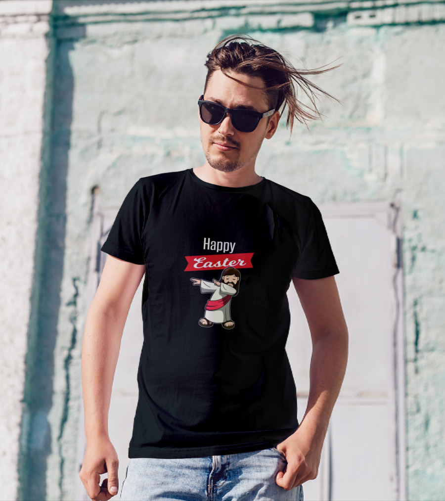 Happy Easter Jesus Dabbing T-Shirt