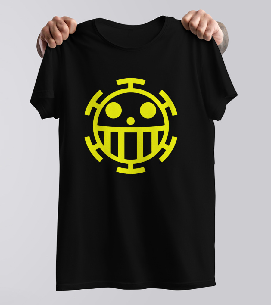 Heart Pirates Jolly Roger Yellow T-Shirt