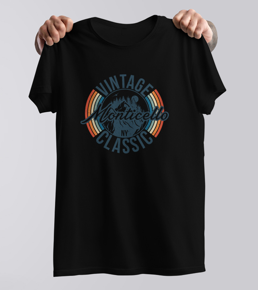 Vintage Monticello NY Classic T-Shirt