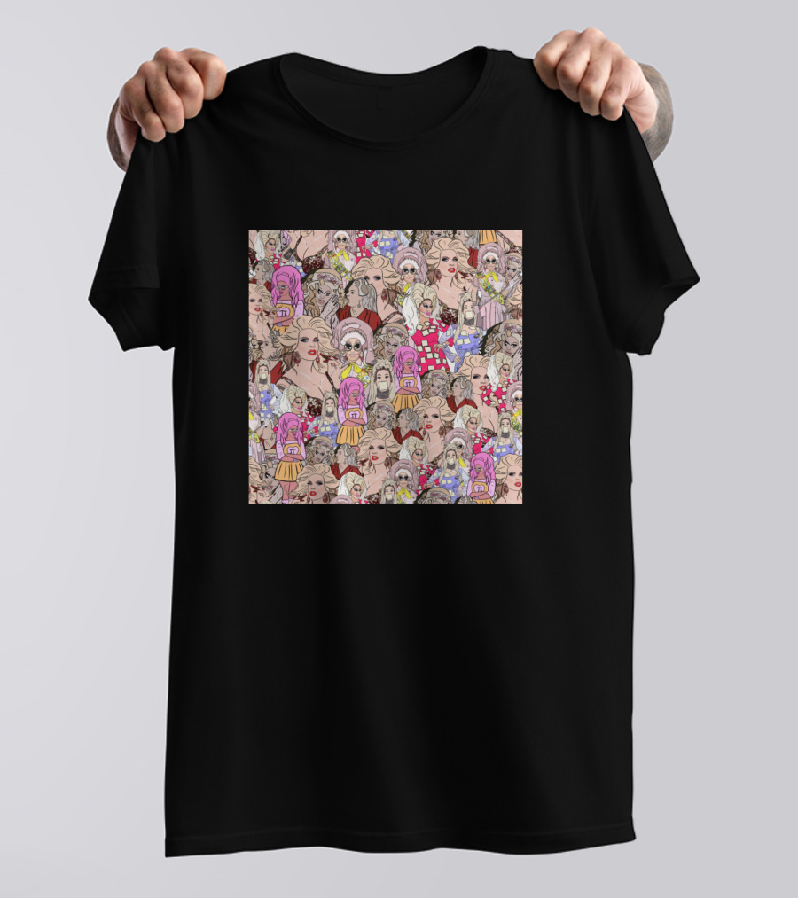Katya And Trixie Collage T-Shirt