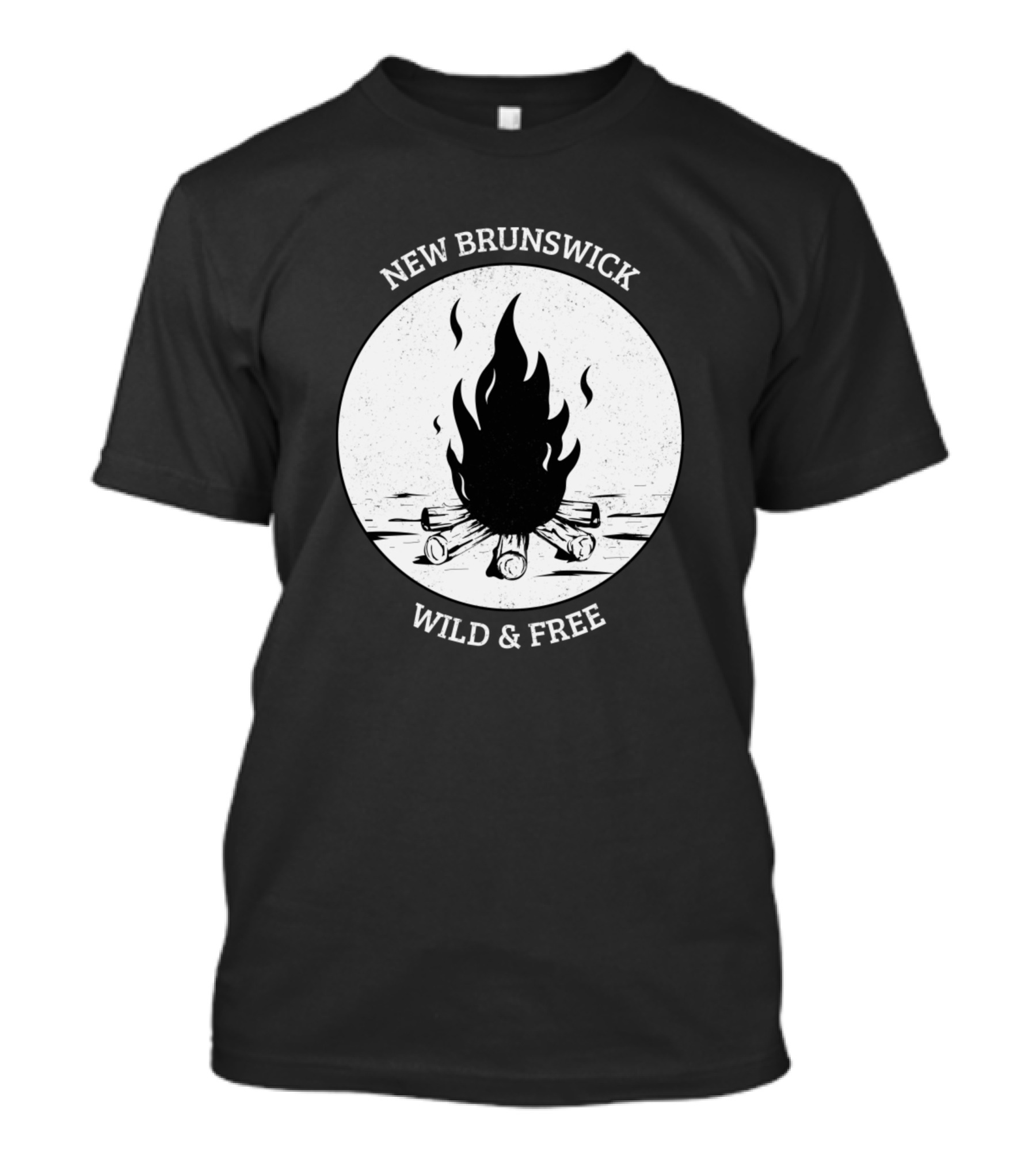New Brunswick Wild And Free Campfire Adventure T-Shirt
