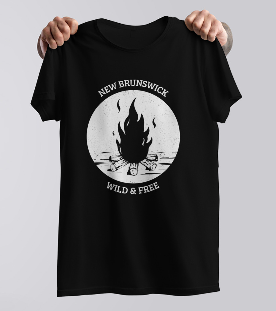 New Brunswick Wild And Free Campfire Adventure T-Shirt