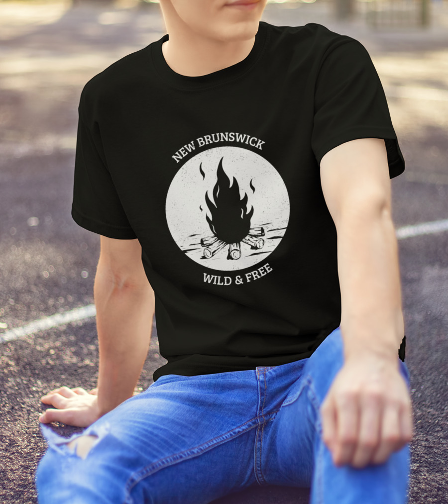 New Brunswick Wild And Free Campfire Adventure T-Shirt