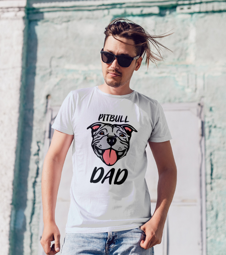 PITBULL DAD T-Shirt