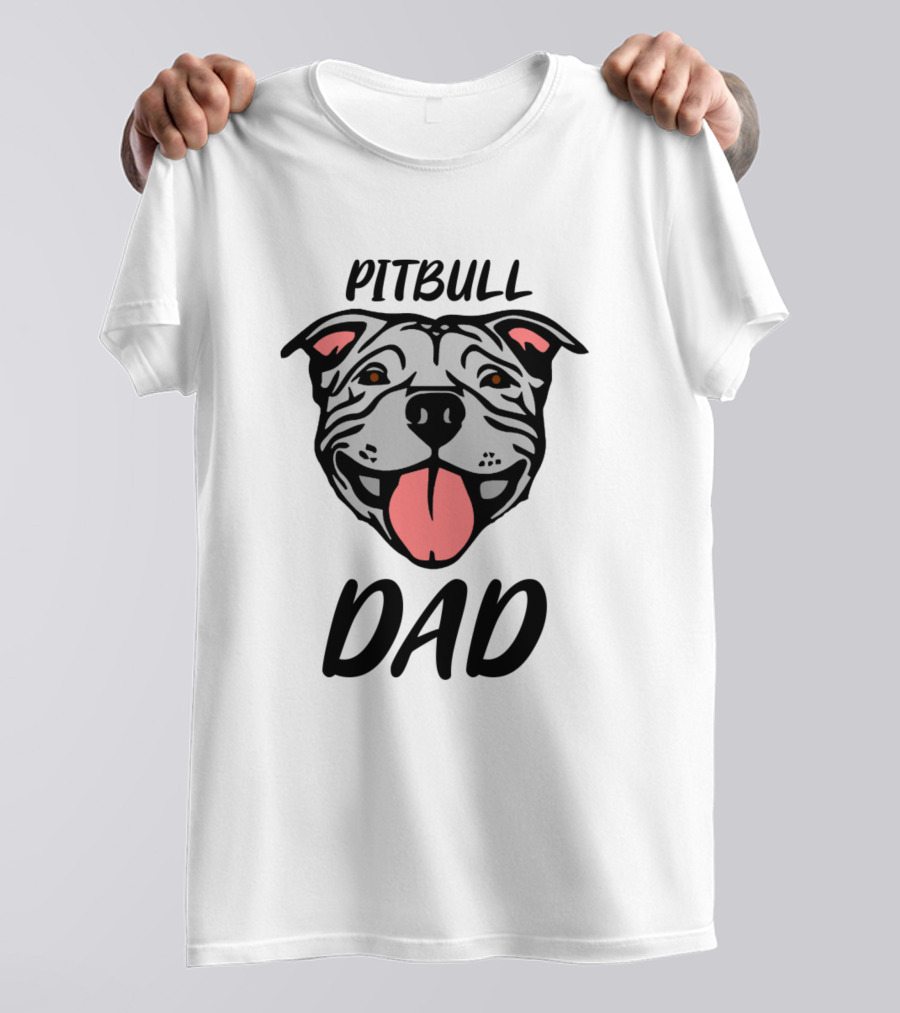 PITBULL DAD T-Shirt