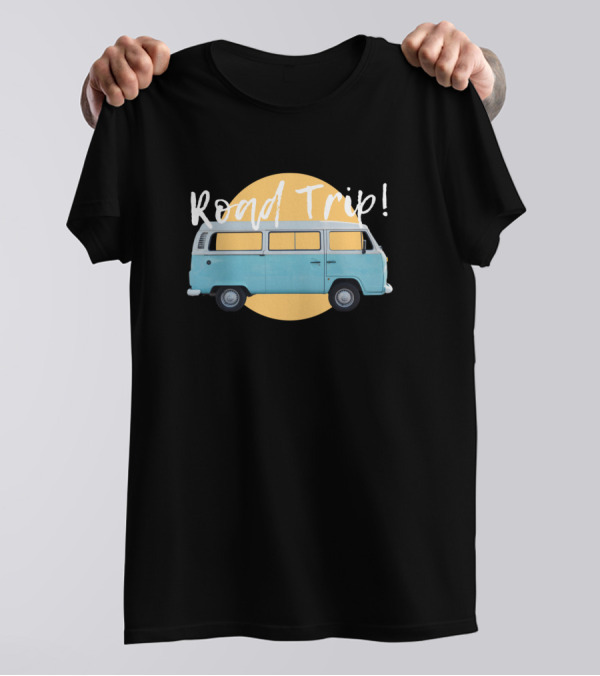 Road Trip Van Adventure T-Shirt