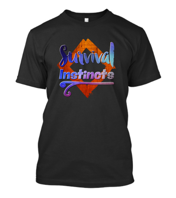 Survival Instincts Geometric Gradient T-Shirt