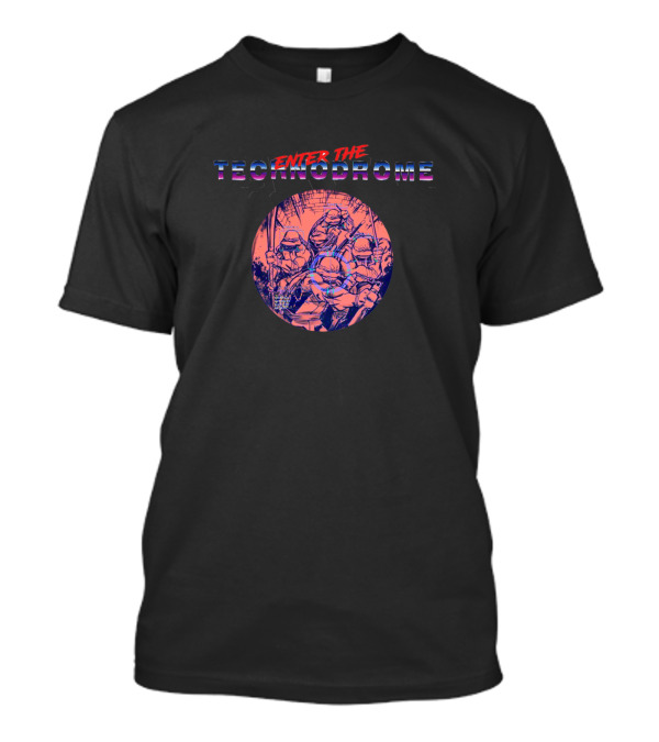 TMNT Enter The Technodrome Technovision T-Shirt