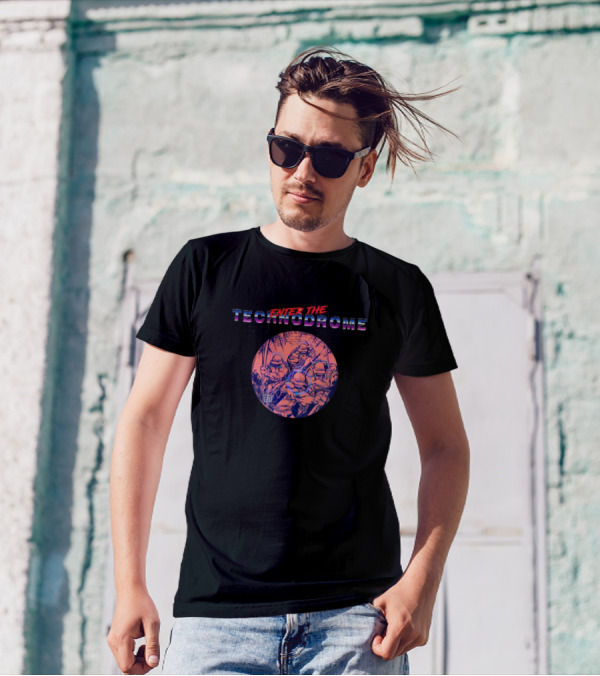TMNT Enter The Technodrome Technovision T-Shirt