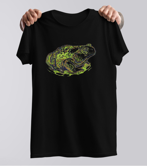 Toad Neon Green Amphibian T-Shirt