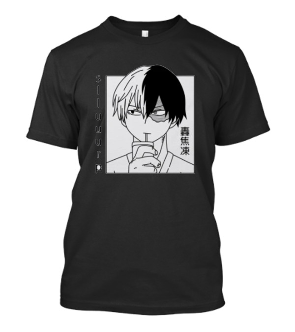 Sliuuurp Todoroki Bnha Manga Style Iconic T-Shirt