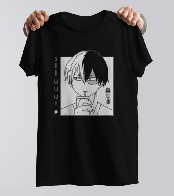 Sliuuurp Todoroki Bnha Manga Style Iconic T-Shirt