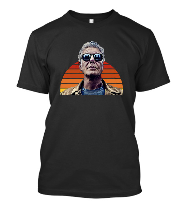 Tony Retro Sunset Style Cool Glasses T-Shirt