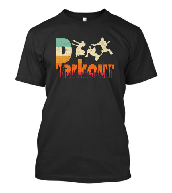 Vintage Parkour Extreme Sport Retro T-Shirt