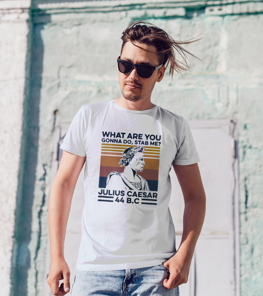 What Are You Gonna Do Stab Me Julius Caesar 44 B.C T-Shirt