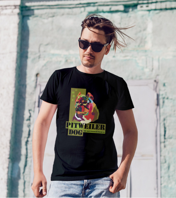 Pitweiler Dog Mix Rottweiler-Pitbull T-Shirt