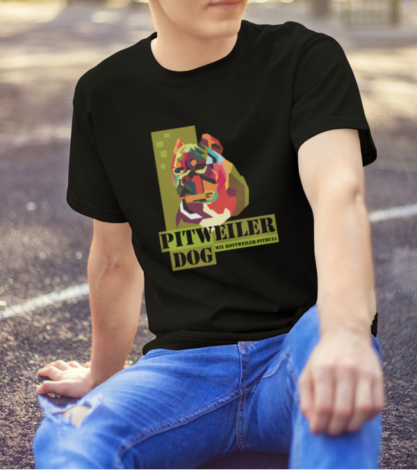 Pitweiler Dog Mix Rottweiler-Pitbull T-Shirt