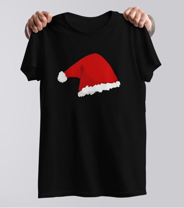 Santa Hat Wearables Merry Christmas Accessory T-Shirt