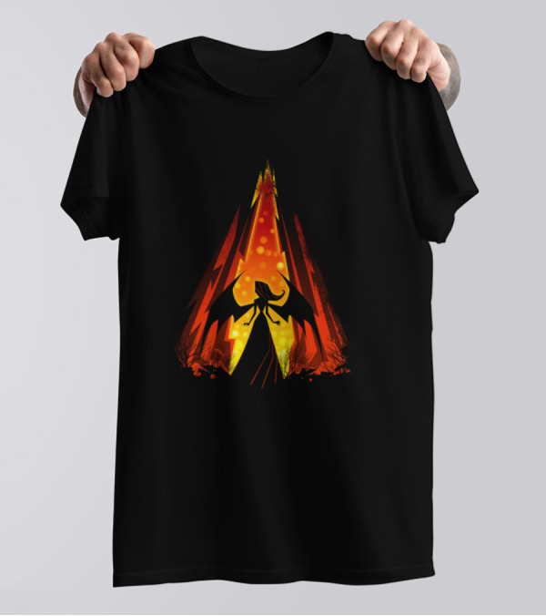 Welcome To Hell Gates Fiery Angelic T-Shirt