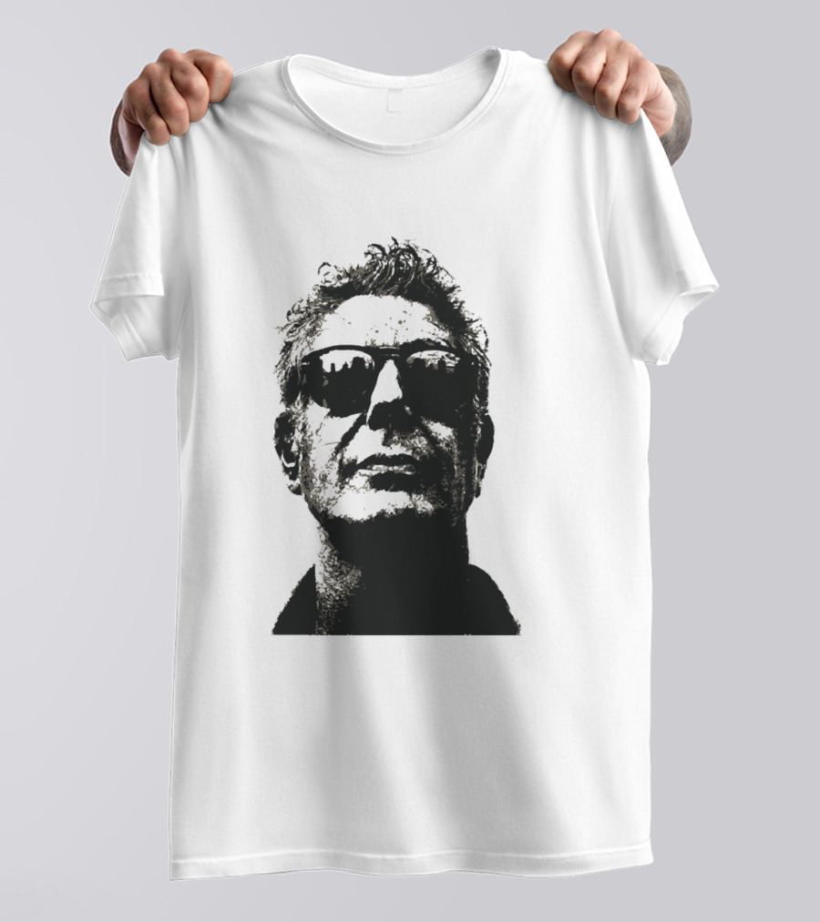 Anthony Bourdain Face T-Shirt