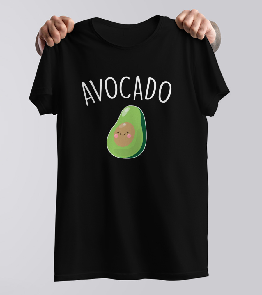 Avocado Cute Vegan Vegetarian T-Shirt