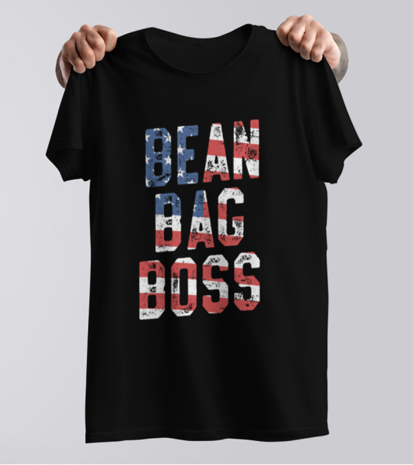 Bean Bag Boss American Flag T-Shirt