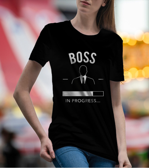 Boss In Progress Loading Bar Suit T-Shirt