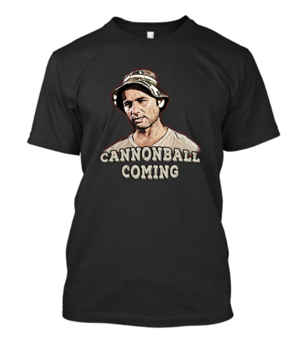 Cannonball Coming Bushwood Country Club Character T-Shirt