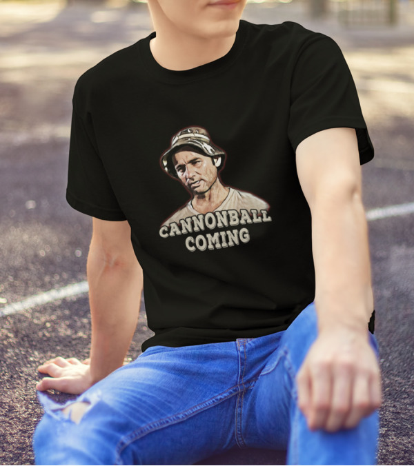 Cannonball Coming Bushwood Country Club Character T-Shirt