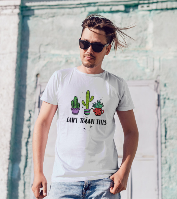 Can't Touch This Cacti Succulents Cactus Love Plant T-Shirt
