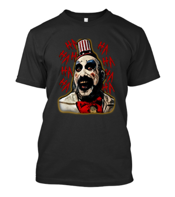 Captain Spaulding Clown Laugh Horror Icon HA HA HA T-Shirt