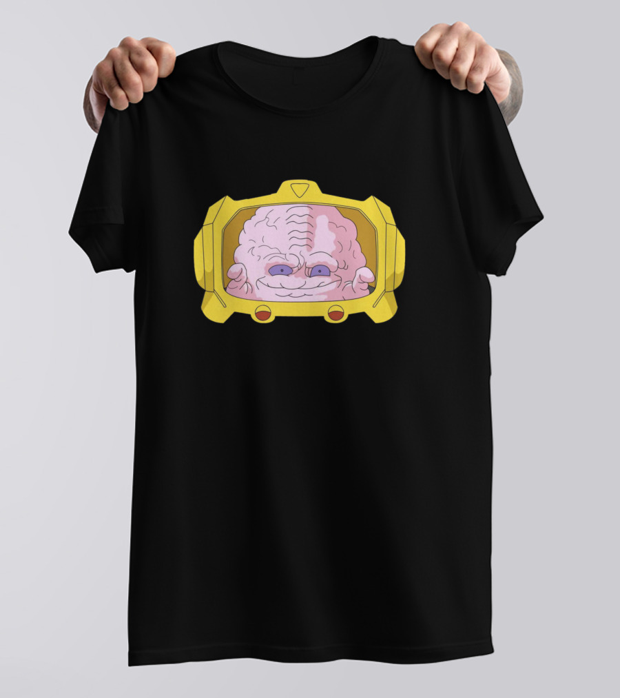 Krang Cute Brain Inside Android Head T-Shirt