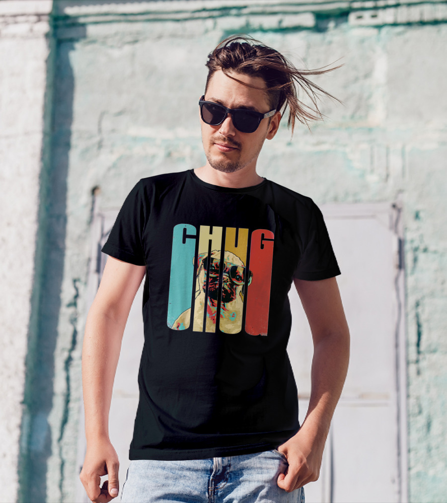 Chug Dog Lovers Vintage Dogs T-Shirt