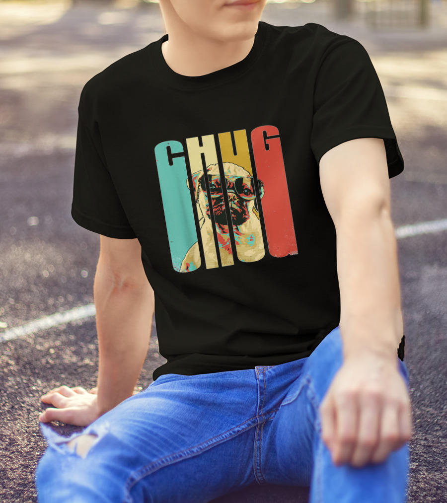 Chug Dog Lovers Vintage Dogs T-Shirt