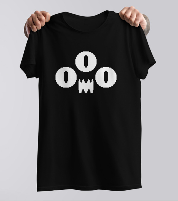 Eptic Pixelated Monster Face OWO T-Shirt