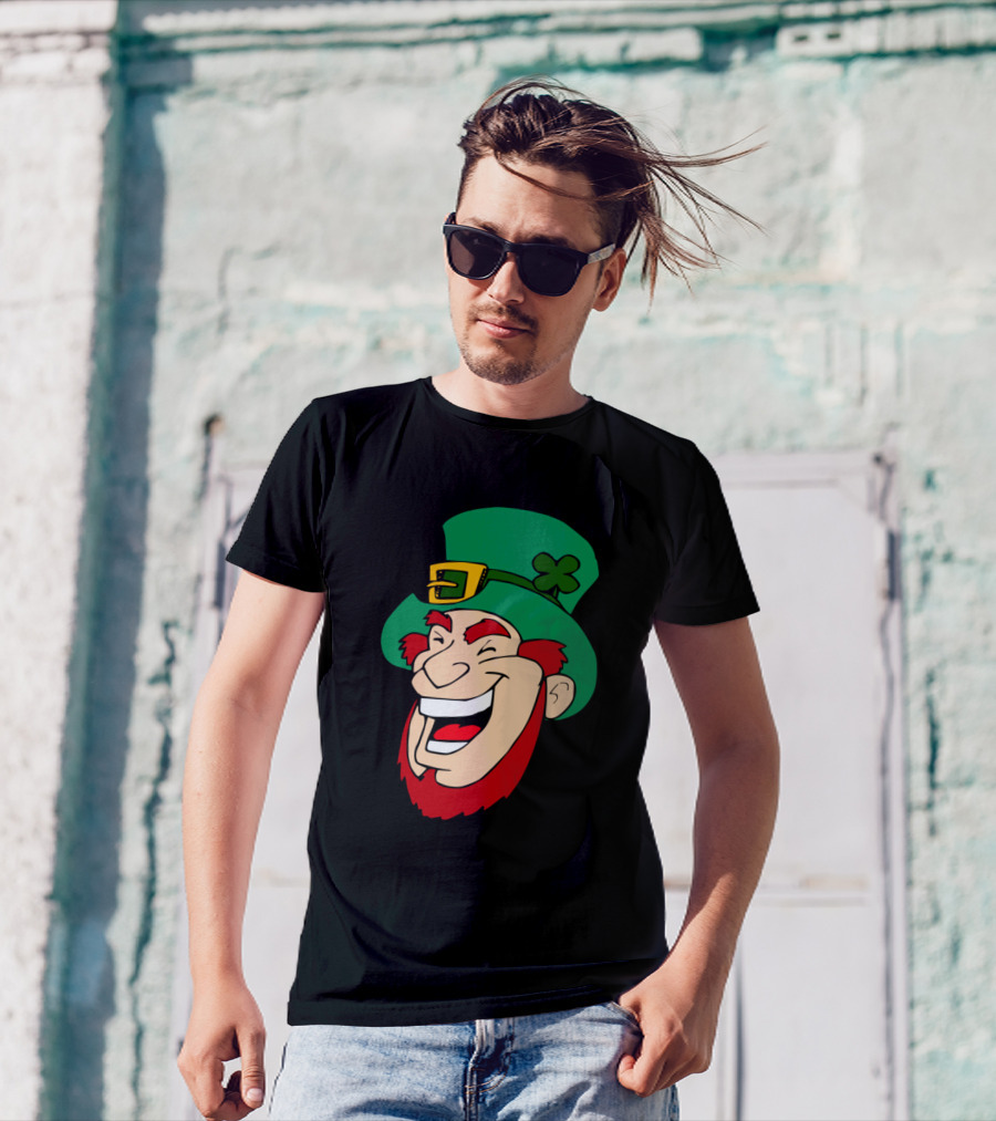 Funny Irish Sports Fan Notre Dame Go Irish Leprechaun Mascot T-Shirt